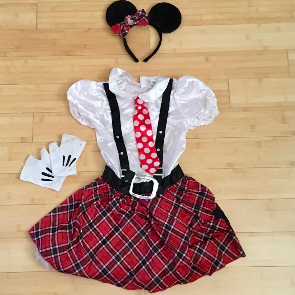 Girls Minnie Mouse Costume